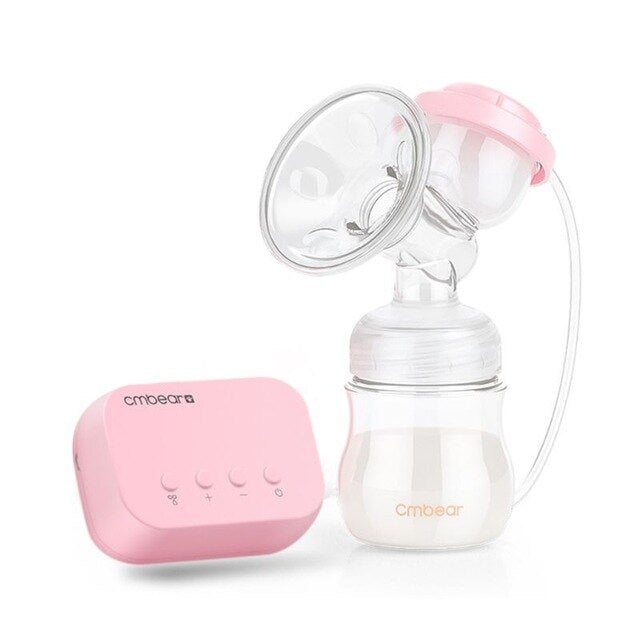 Breast Pump with 2 Milk Bottles